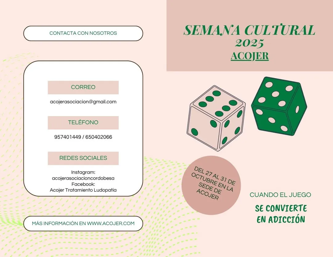 Cartel de Semana Cultural ACOJER 2025