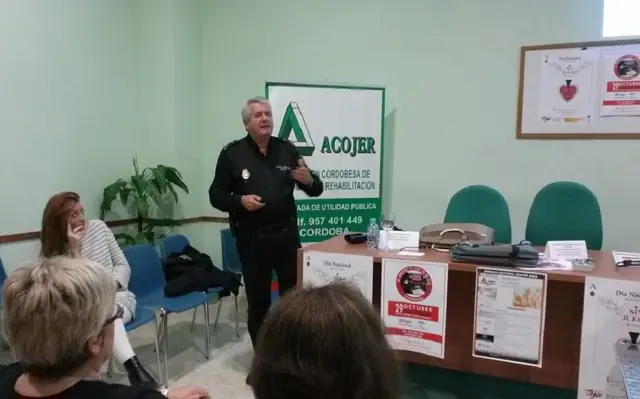 Ponencia Plan Mayor Seguridad, Impartida por D. Antonio Valdivia Montilla, Inspector del C.N.P. de Córdoba