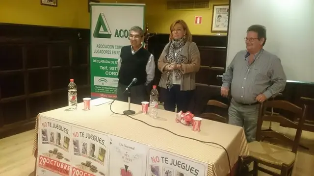 Clausura de las Jornadas de Ludopatia a cargo de Dña. Inmaculada Duran