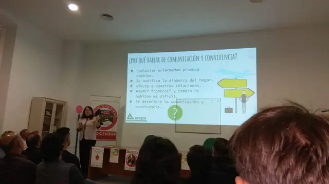 CONFERENCIA IMPARTIDA POR JOHANNA ALAMINOS PINTOR, PSICÓLOGA.